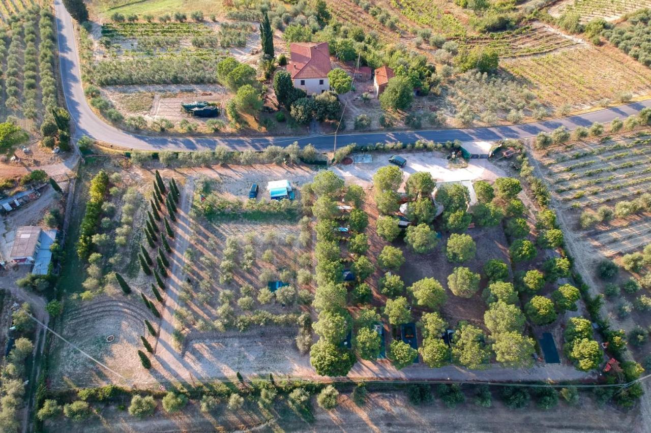 Отель Agricamping Poggio Ai Pini Wine Camping Чертальдо Экстерьер фото